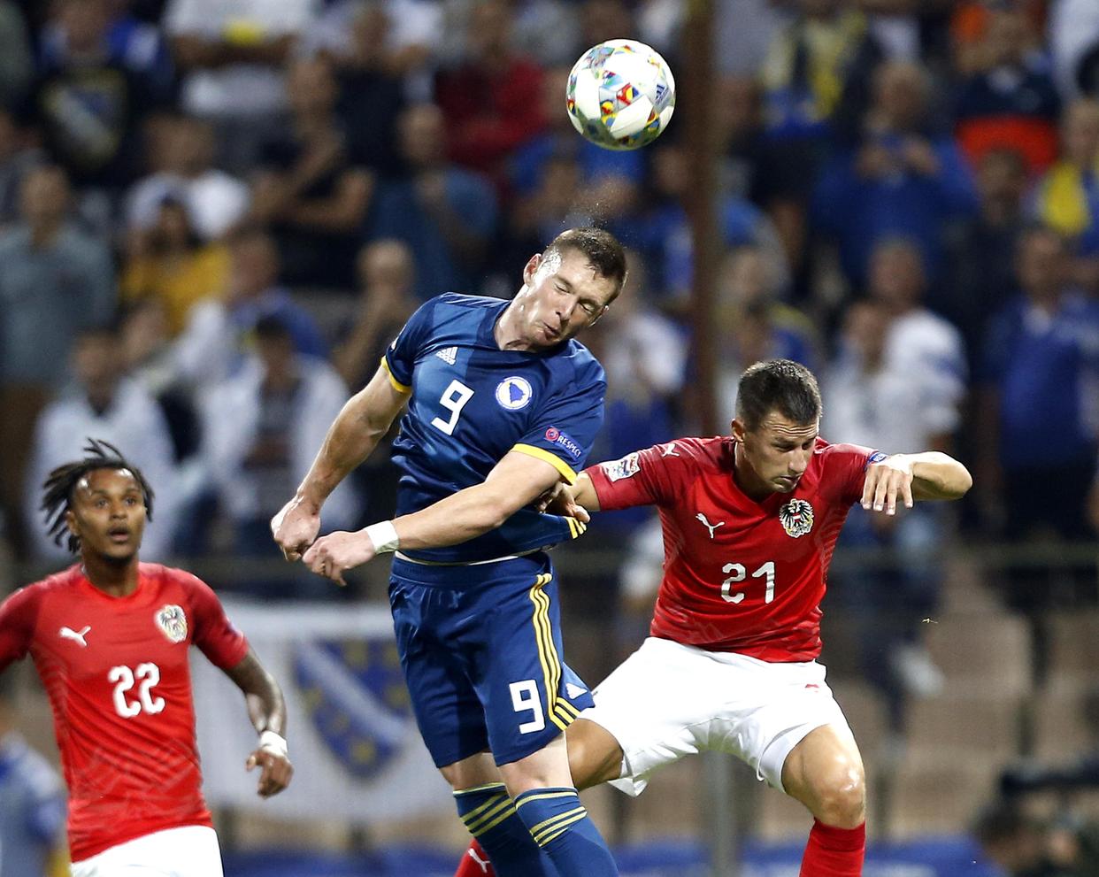 欧国联资格赛火热进行,各队实力悬殊明显 欧国联资格赛火热进行,各队实力悬殊明显