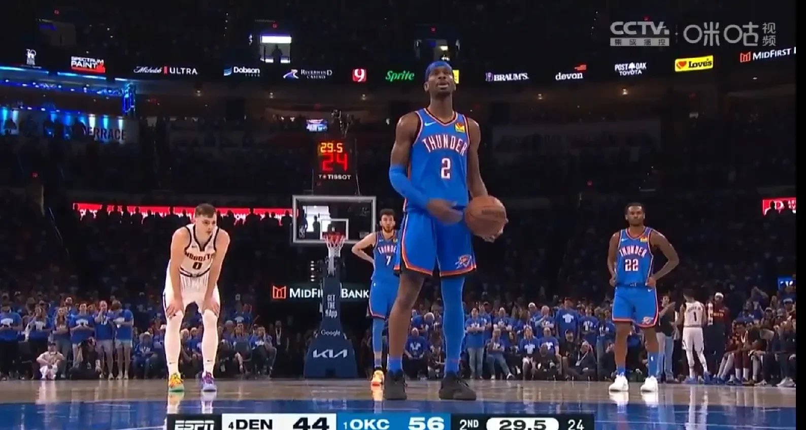 开拓者不敌掘金，利拉德空砍29分